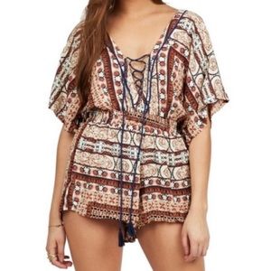 Anthropologie Cleobella Wesley Playsuit Romper Boho XS